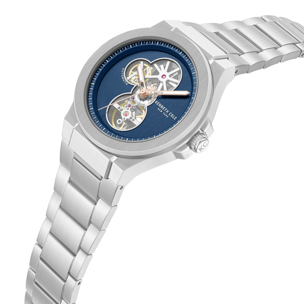 Kenneth Cole Blue Dial Silver Stainless Steel Strap Men's Watch KCWGY0098804MNW - view 4