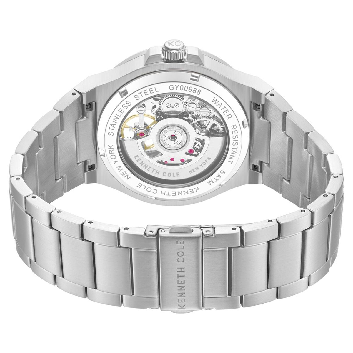 Kenneth Cole Blue Dial Silver Stainless Steel Strap Men's Watch KCWGY0098804MNW - view 5