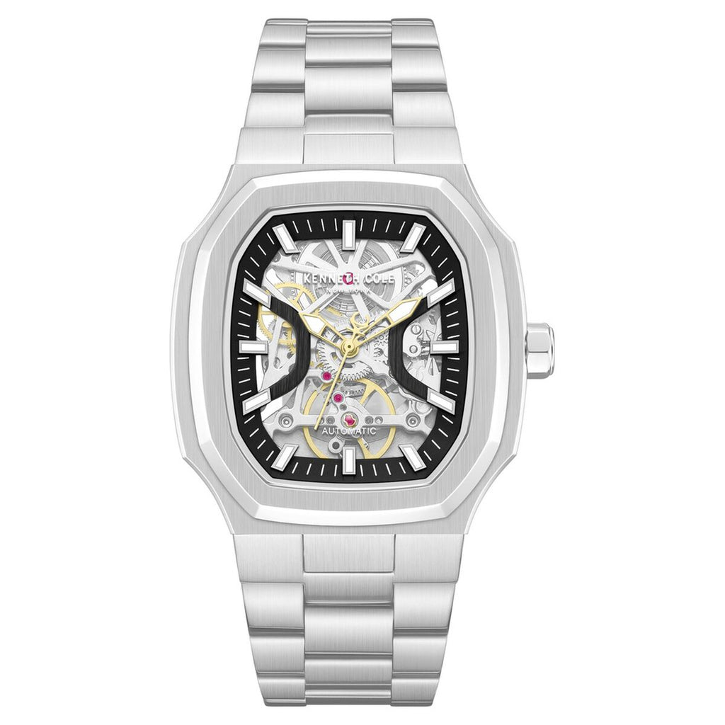 Kenneth Cole Black Dial Silver Stainless Steel Strap Men's Watch KCWGY0099303MNW - view 1