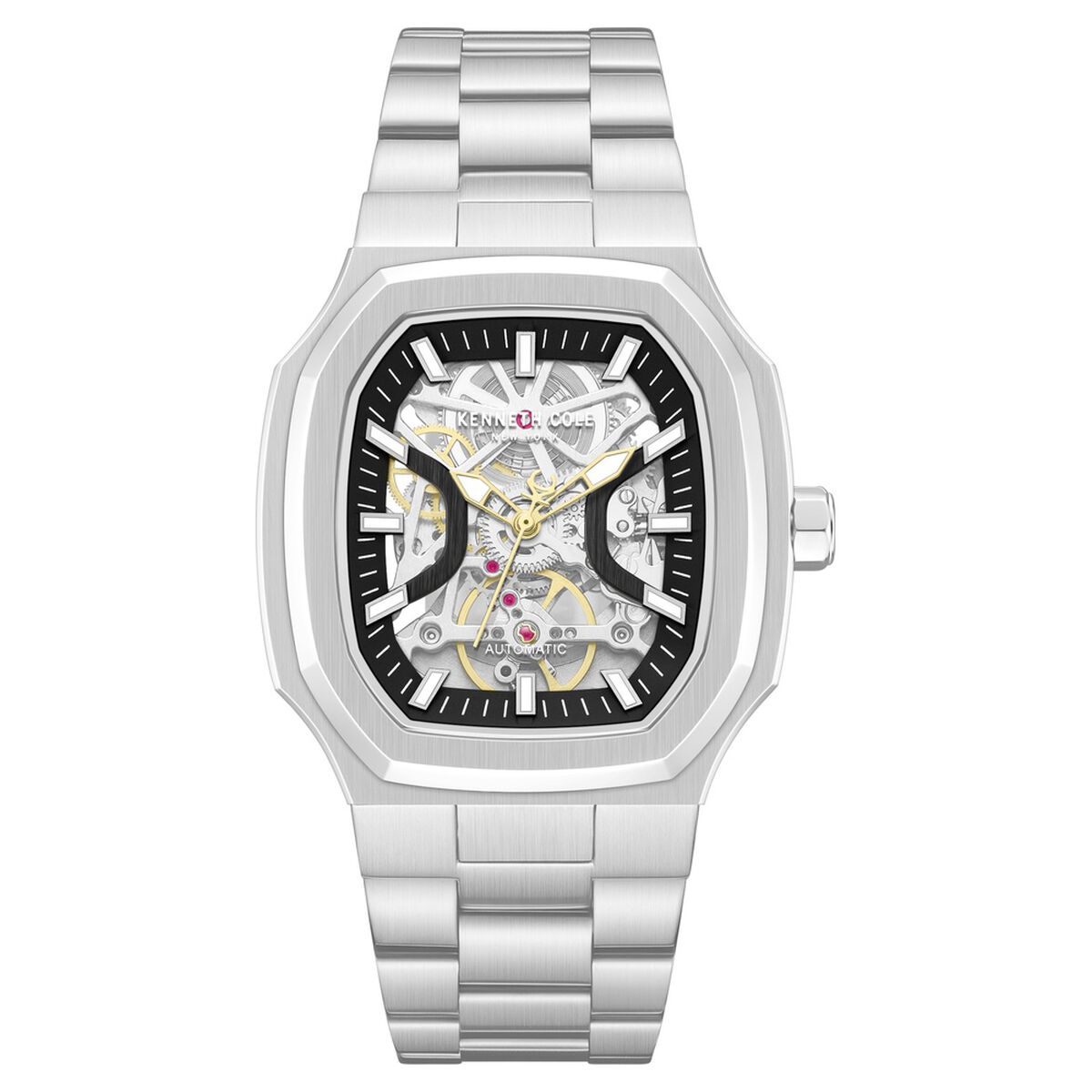 Kenneth Cole Black Dial Silver Stainless Steel Strap Men's Watch KCWGY0099303MNW - view 1