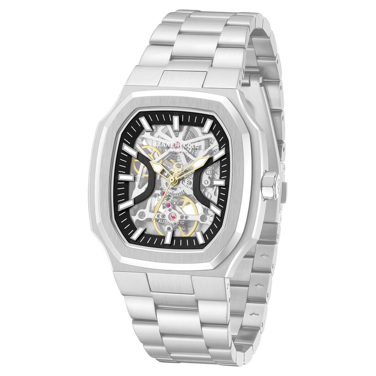 Kenneth Cole Black Dial Silver Stainless Steel Strap Men's Watch KCWGY0099303MNW - view 2