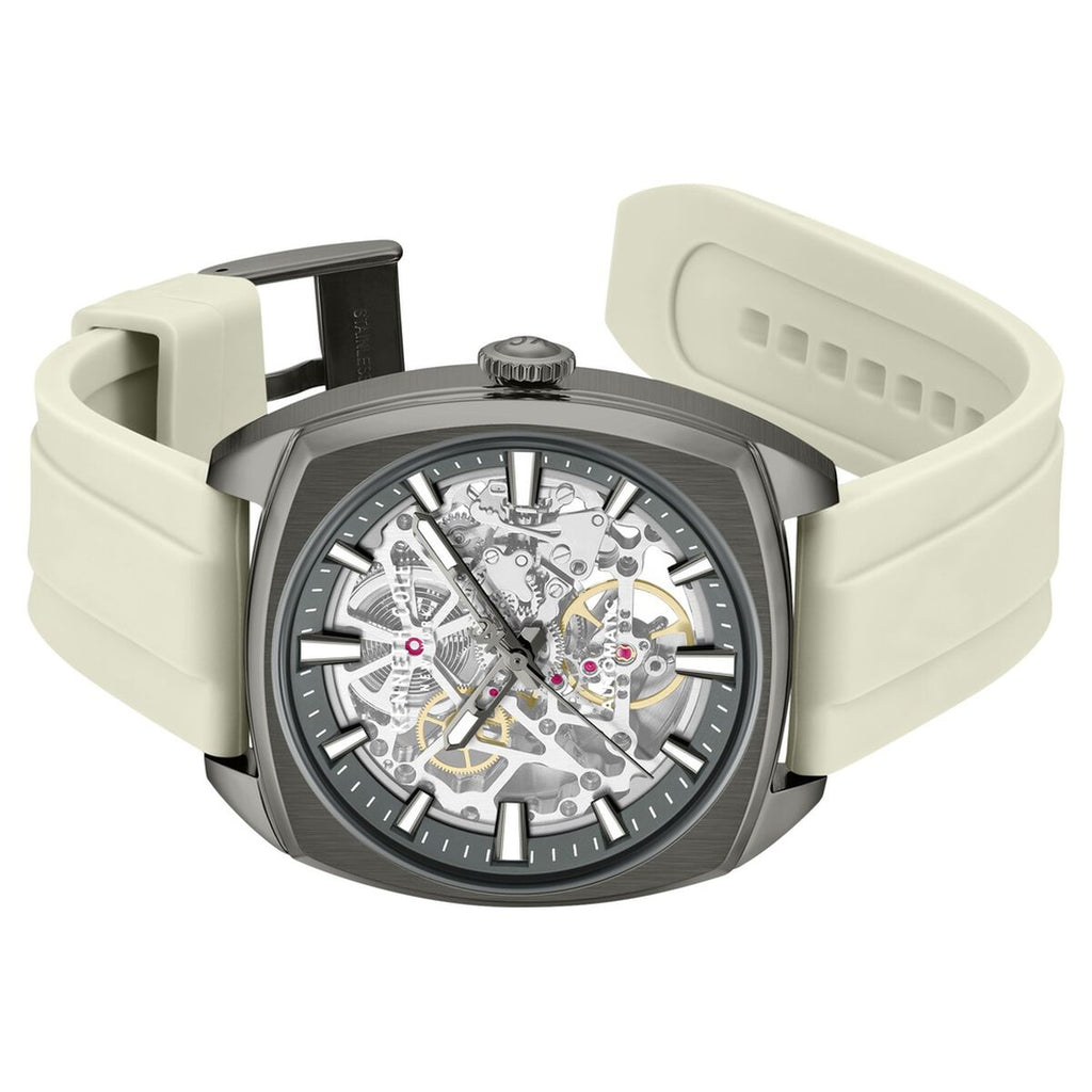 Kenneth Cole Grey Dial Orange Silicone Strap Men's Watch KCWGZ0099205MNW - view 3