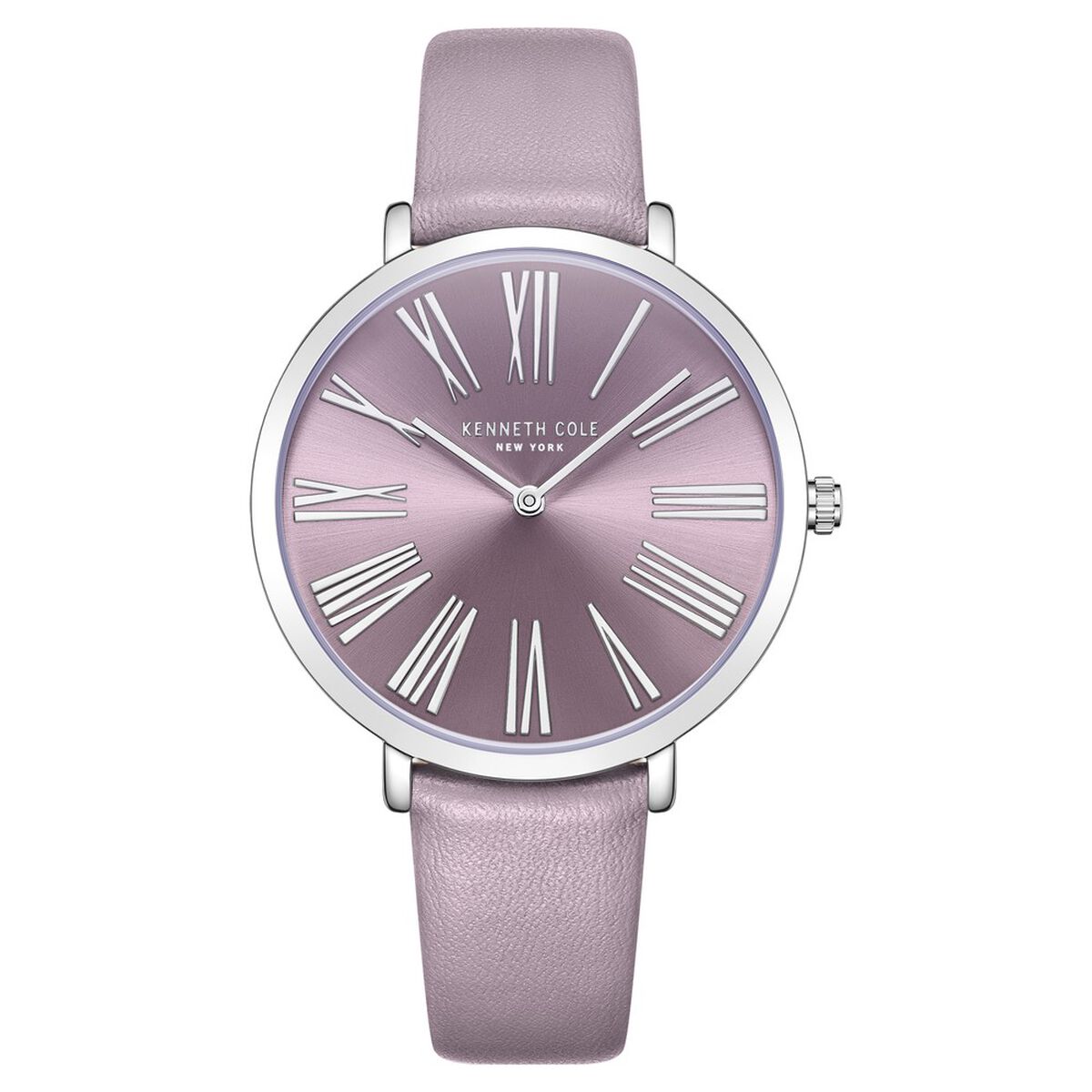 Kenneth Cole Classic Purple Dial Purple Leather Strap Women's Watch KCWLA0027302LD - view 1