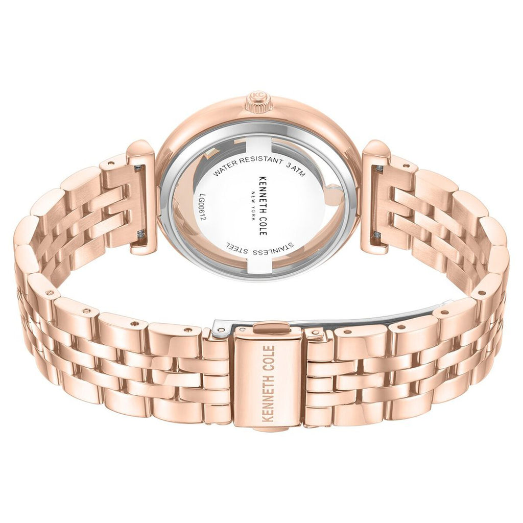 Kenneth Cole Mother of Pearl Dial Rose Gold Stainless Steel Strap Women's Watch KCWLG0061203LD - view 5