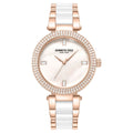 Kenneth Cole White Dial White Ceramic & Stainless Steel Strap Women's Watch KCWLG0062901LD - view 1