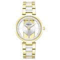 Kenneth Cole Silver Dial Golden Ceramic Strap Women's Watch KCWLG0066702LD - view 1