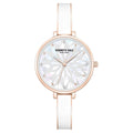 Kenneth Cole White Dial Rose Gold Stainless Steel Strap Kids' Watch KCWLG0068003LD - view 1