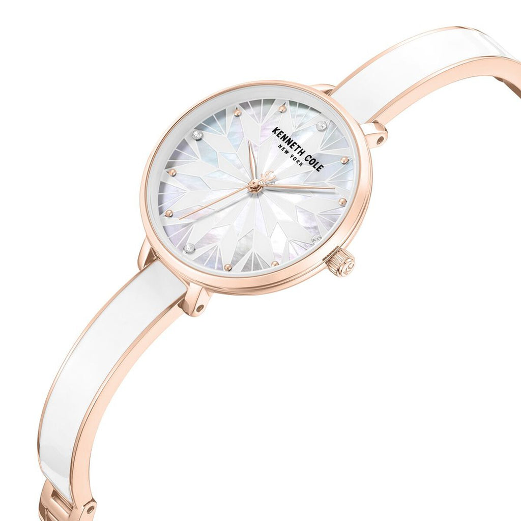 Kenneth Cole White Dial Rose Gold Stainless Steel Strap Kids' Watch KCWLG0068003LD - view 4