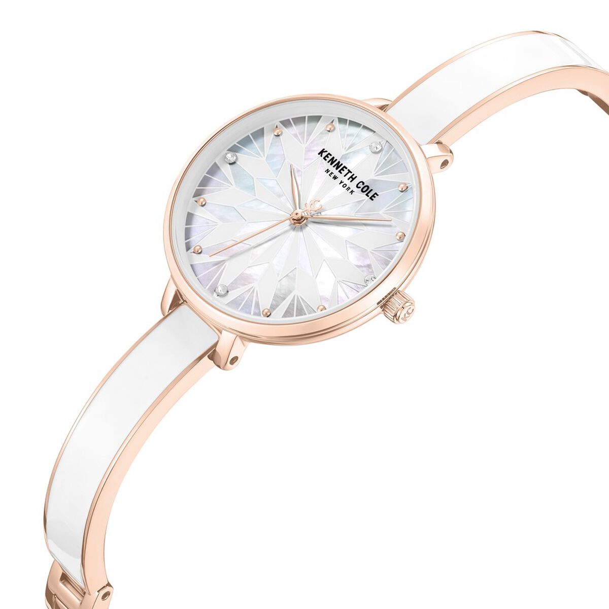 Kenneth Cole White Dial Rose Gold Stainless Steel Strap Kids' Watch KCWLG0068003LD - view 4