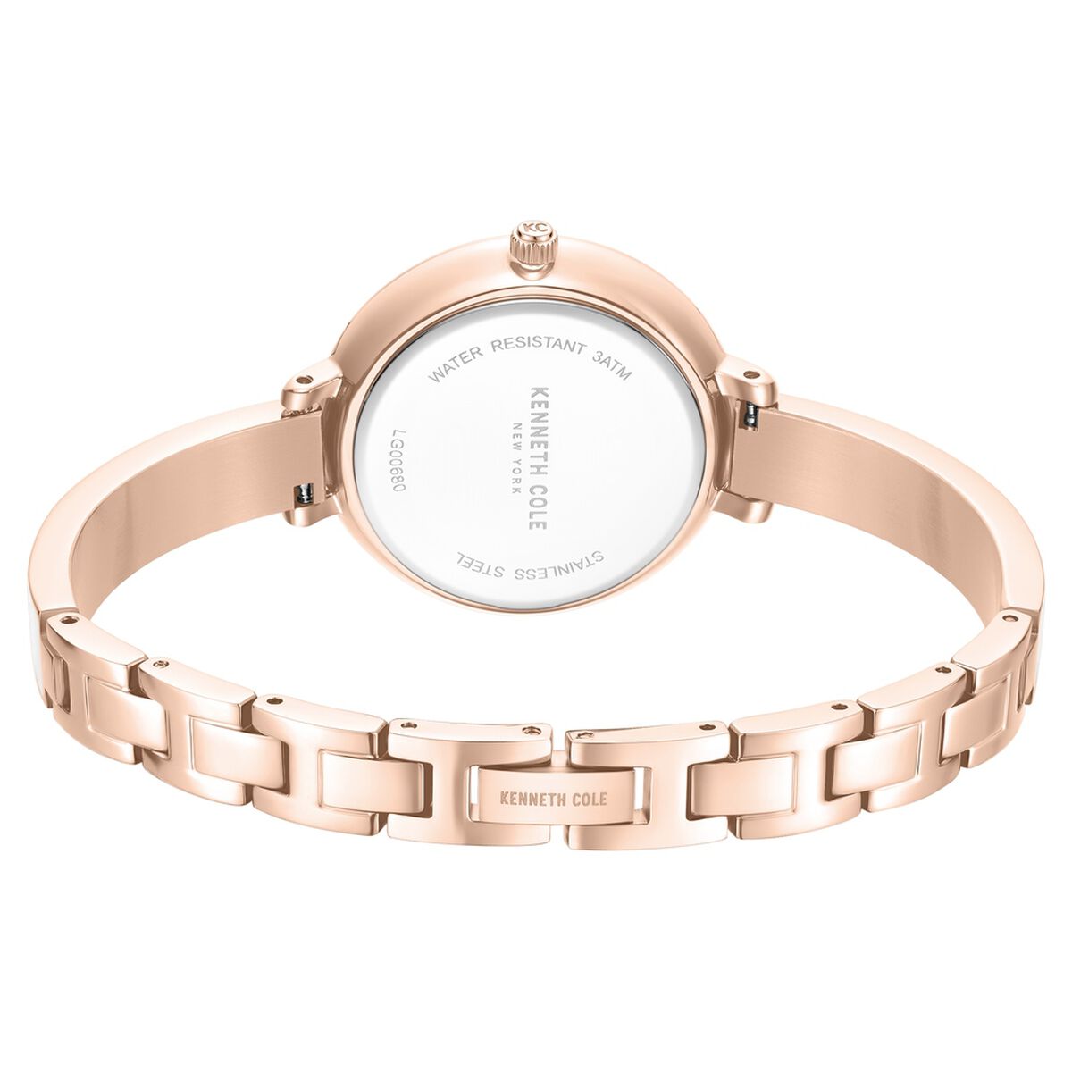 Kenneth Cole White Dial Rose Gold Stainless Steel Strap Kids' Watch KCWLG0068003LD - view 5