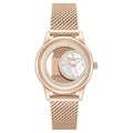 Kenneth Cole Mother of Pearl Dial Rose Gold Stainless Steel Strap Kids' Watch KCWLG0101302LDW - view 1