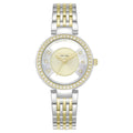 Kenneth Cole Golden Dial Two Tone Stainless Steel Strap Women's Watch KCWLG0102202LDW - view 1