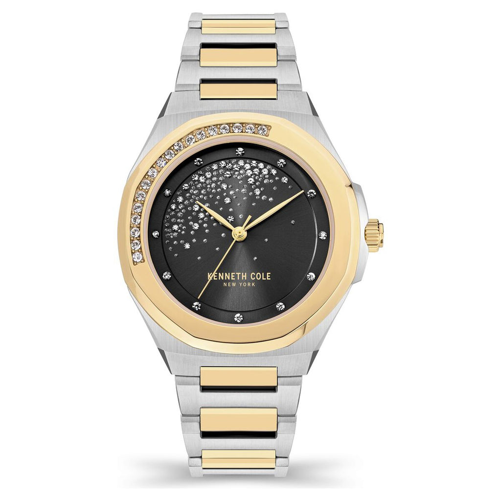 Kenneth Cole Black Dial Multicoloured Stainless Steel Strap Women's Watch KCWLG2125802LD - view 1