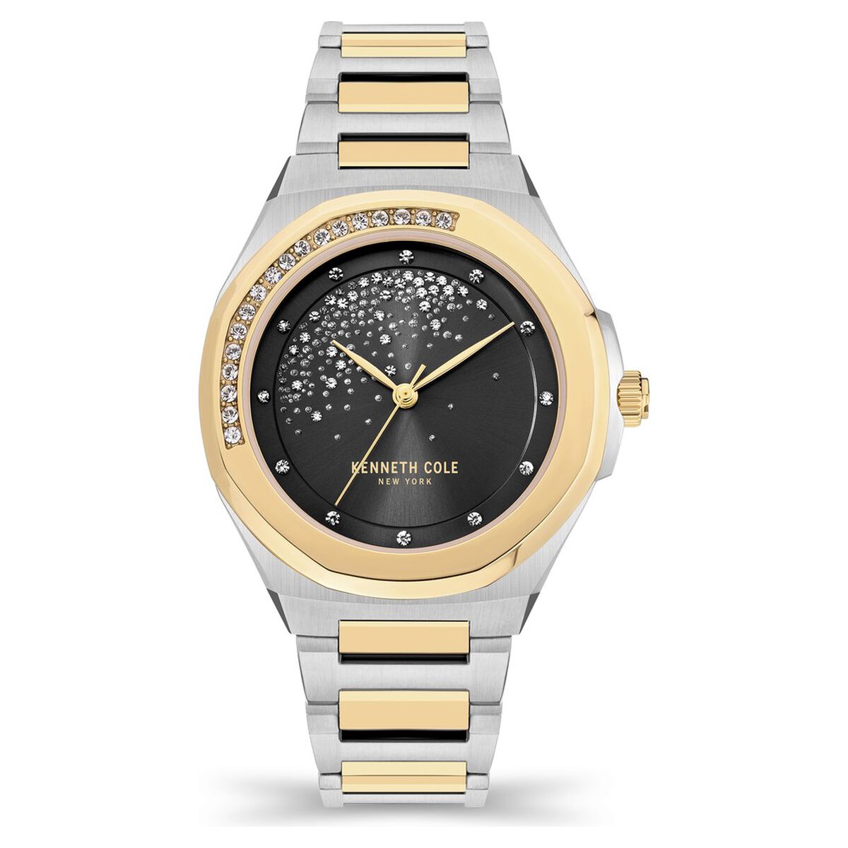Kenneth Cole Black Dial Multicoloured Stainless Steel Strap Women's Watch KCWLG2125802LD - view 1