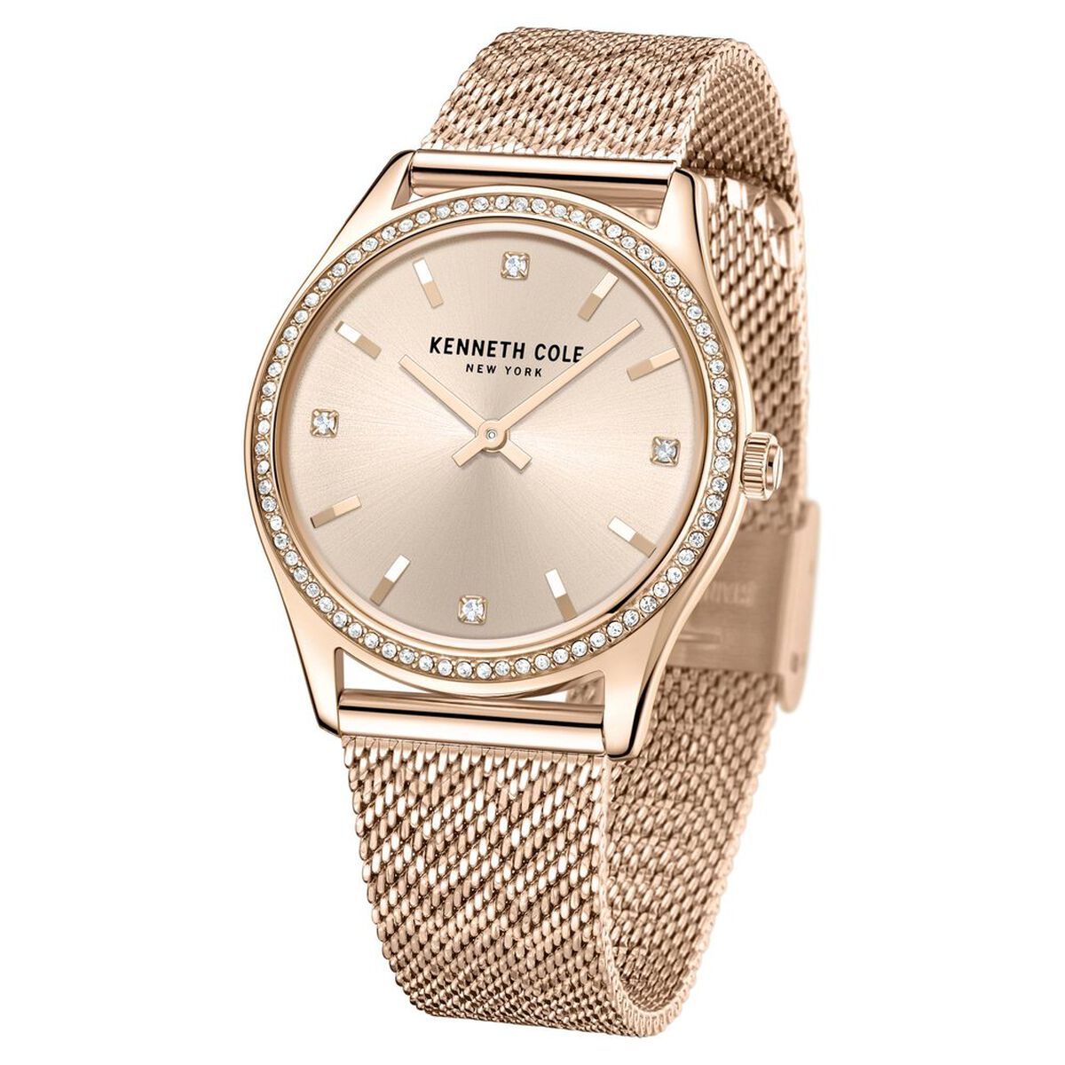Kenneth Cole Rose Gold Dial Rose Gold Stainless Steel Strap Women's Watch KCWLG2222802LD - view 2