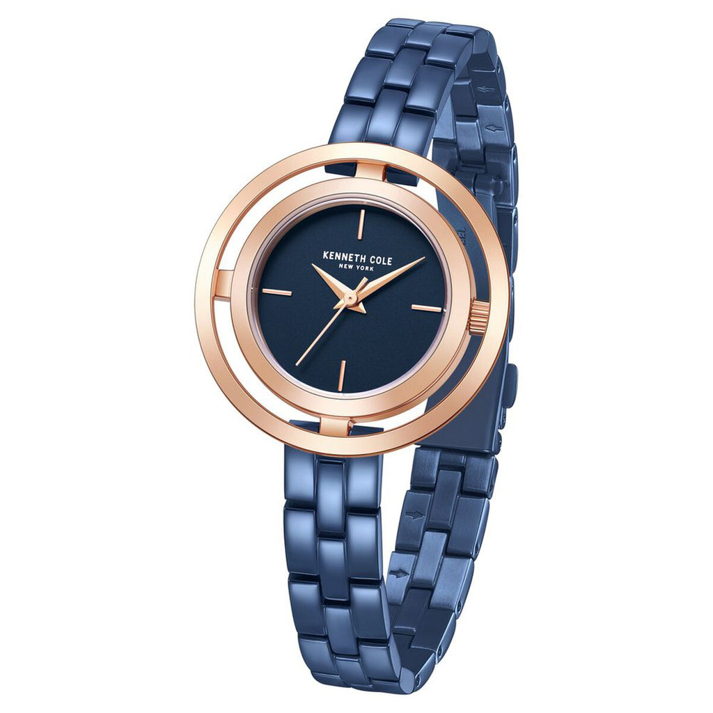 Kenneth Cole Blue Dial Blue Stainless Steel Strap Women's Watch KCWLG2237103LD - view 2