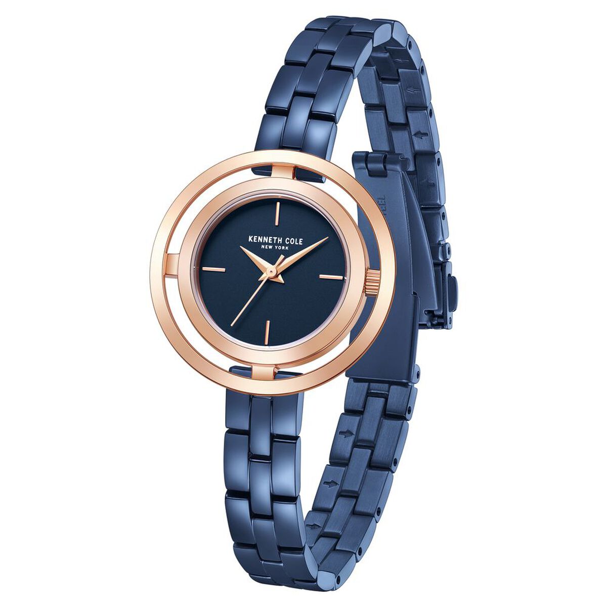 Kenneth Cole Blue Dial Blue Stainless Steel Strap Women's Watch KCWLG2237103LD - view 3