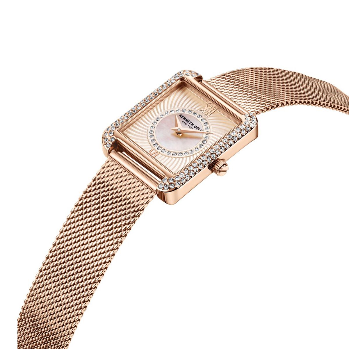 Kenneth Cole Silver Dial Rose Gold Stainless Steel Strap Women's Watch KCWLG2238002LD - view 4