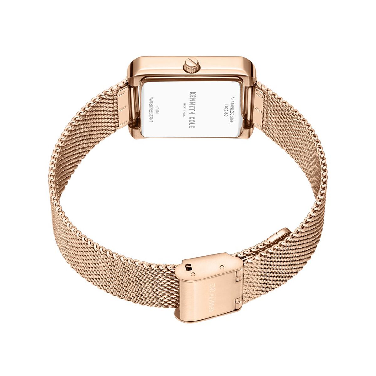 Kenneth Cole Silver Dial Rose Gold Stainless Steel Strap Women's Watch KCWLG2238002LD - view 5