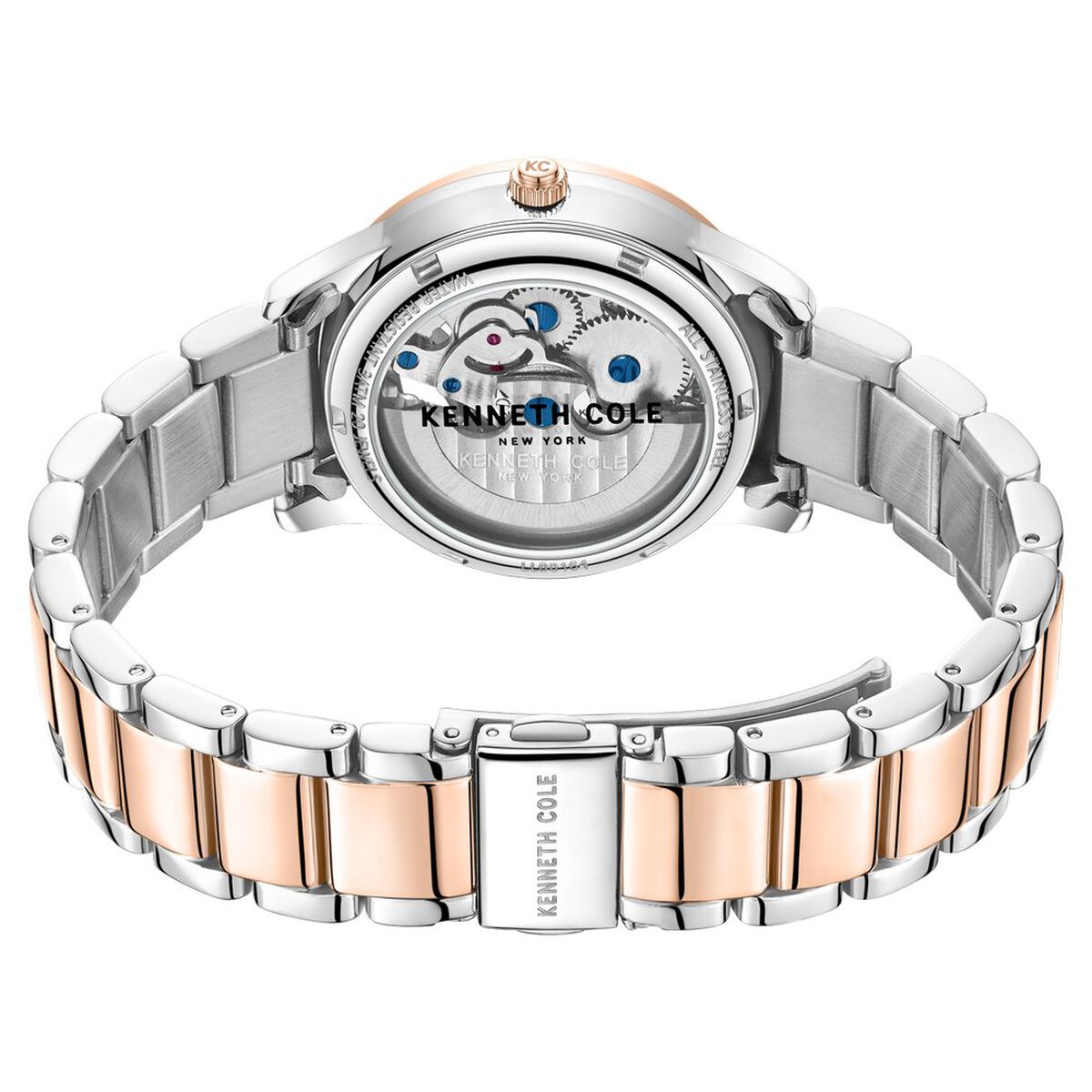 Kenneth Cole Rose Gold Dial Rose Gold Stainless Steel Strap Women's Watch NTKCWLL0016402LDW - view 5