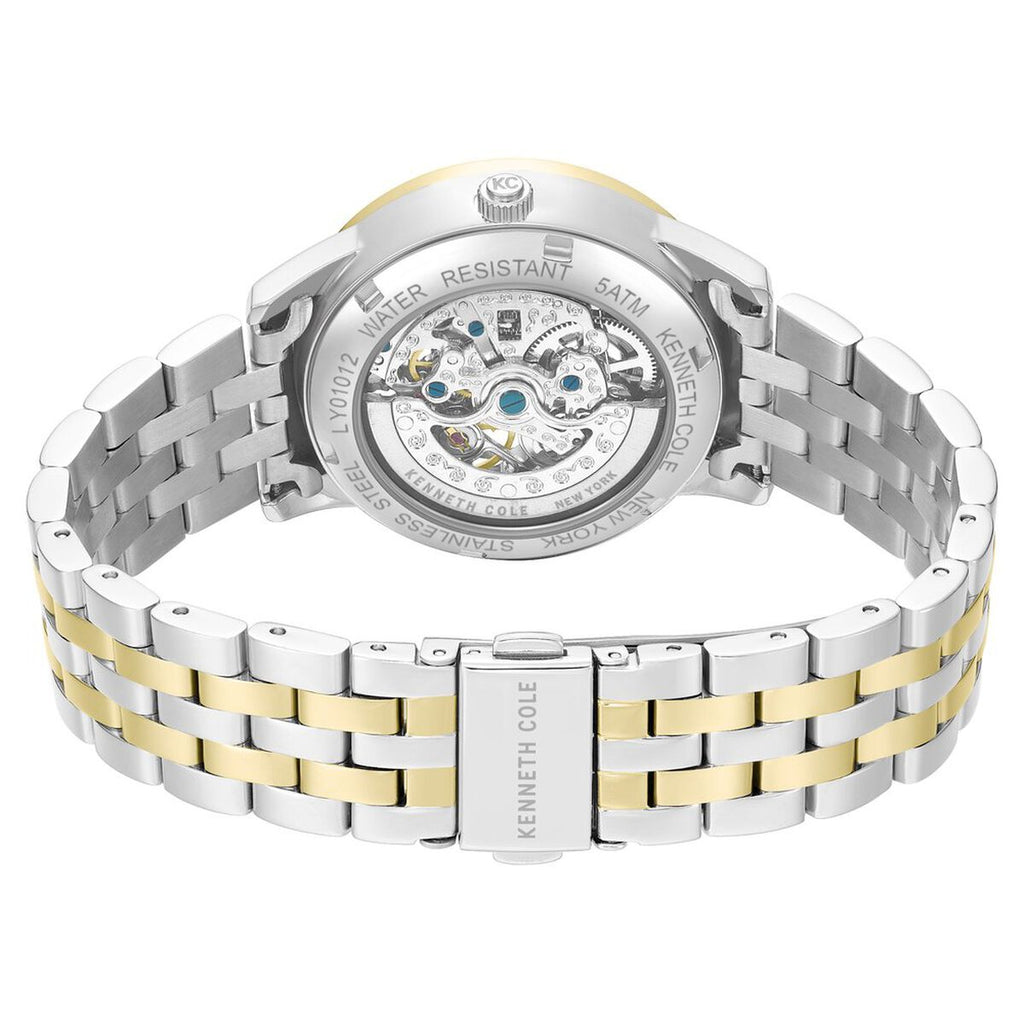 Kenneth Cole Golden Dial Two Tone Stainless Steel Strap Women's Watch KCWLY0101202LDW - view 5