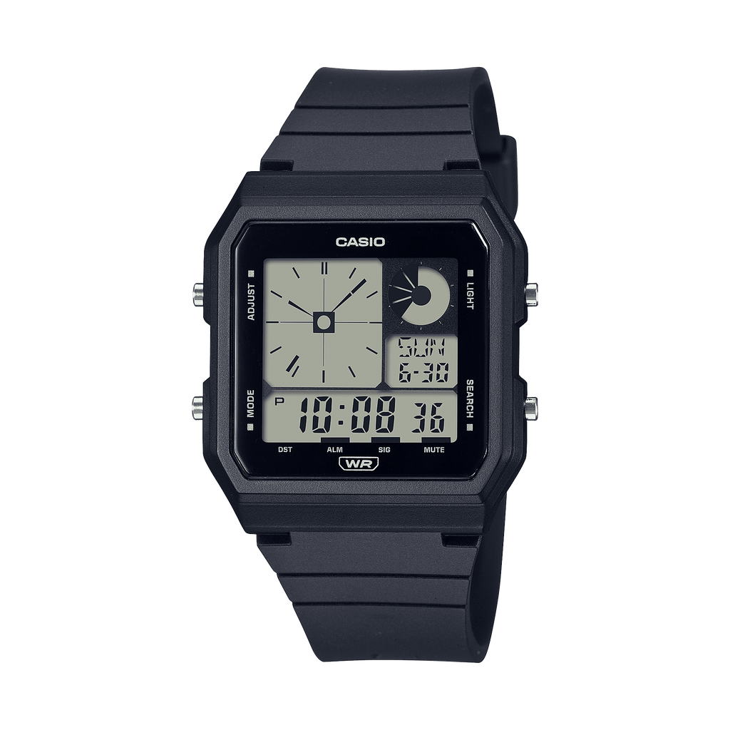Casio Youth Black Digital Dial Black Resin Strap Kids' Watch LF-20W-1A - view 1