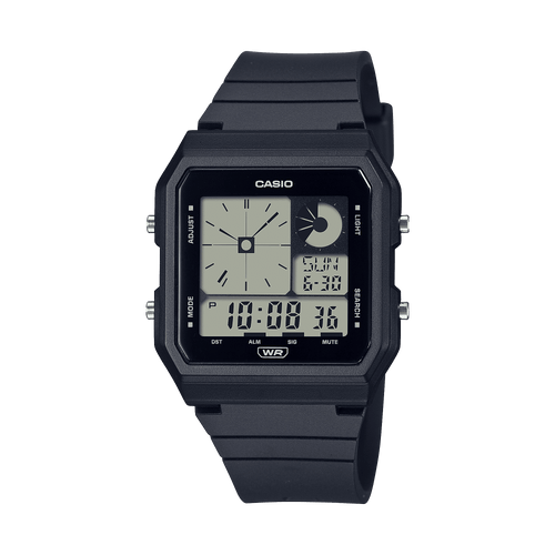 Casio Youth Black Digital Dial Black Resin Strap Kids' Watch LF-20W-1A - view 1
