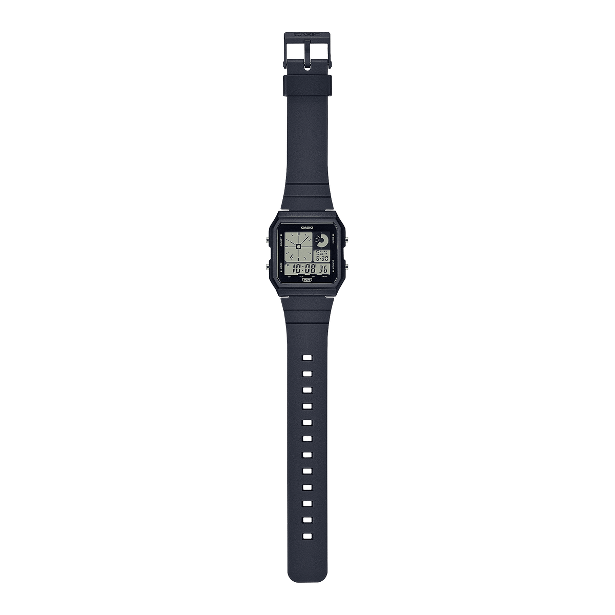 Casio Youth Black Digital Dial Black Resin Strap Kids' Watch LF-20W-1A - view 2