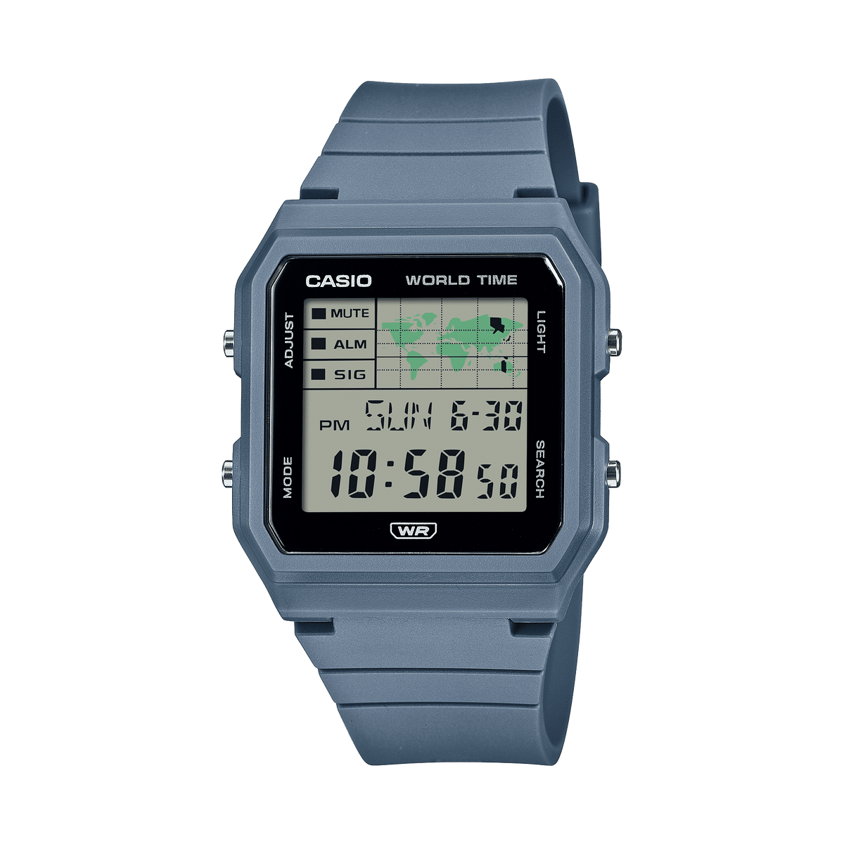Casio Youth Black Digital Dial Blue Resin Strap Kids' Watch LF-30W-2A - view 1