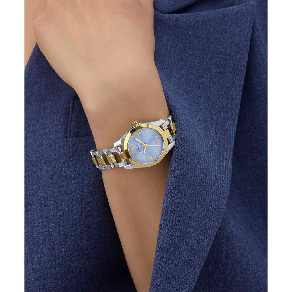 Guess Veda Blue Dial Two-Tone Stainless Steel Strap Women's Watch GW0927L3 - view 4