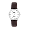 Casio Analog White Dial Brown Leather Strap Women's Watch LTP-SN5YL-7A - view 1