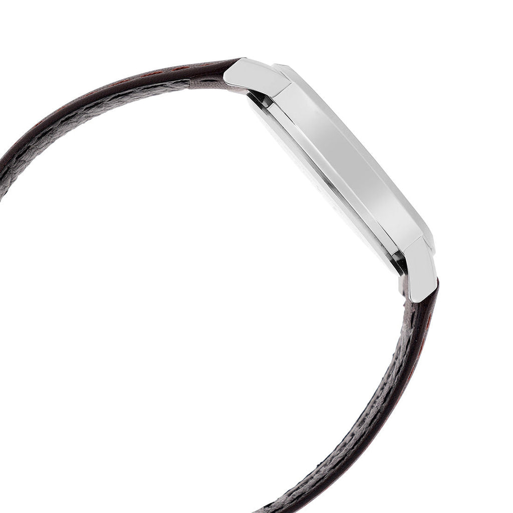 Casio Analog White Dial Brown Leather Strap Women's Watch LTP-SN5YL-7A - view 5