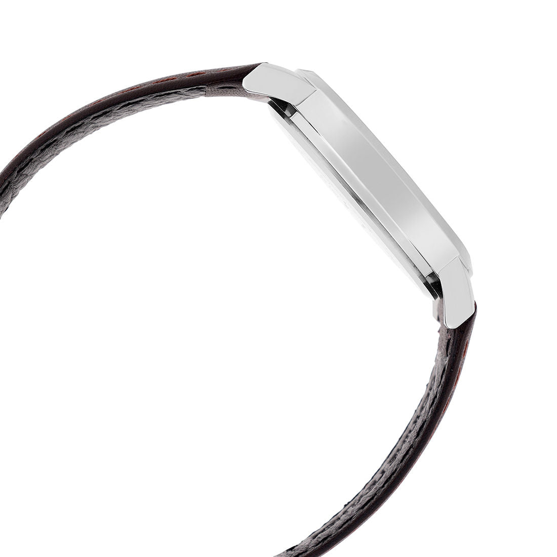 Casio Analog White Dial Brown Leather Strap Women's Watch LTP-SN5YL-7A - view 5