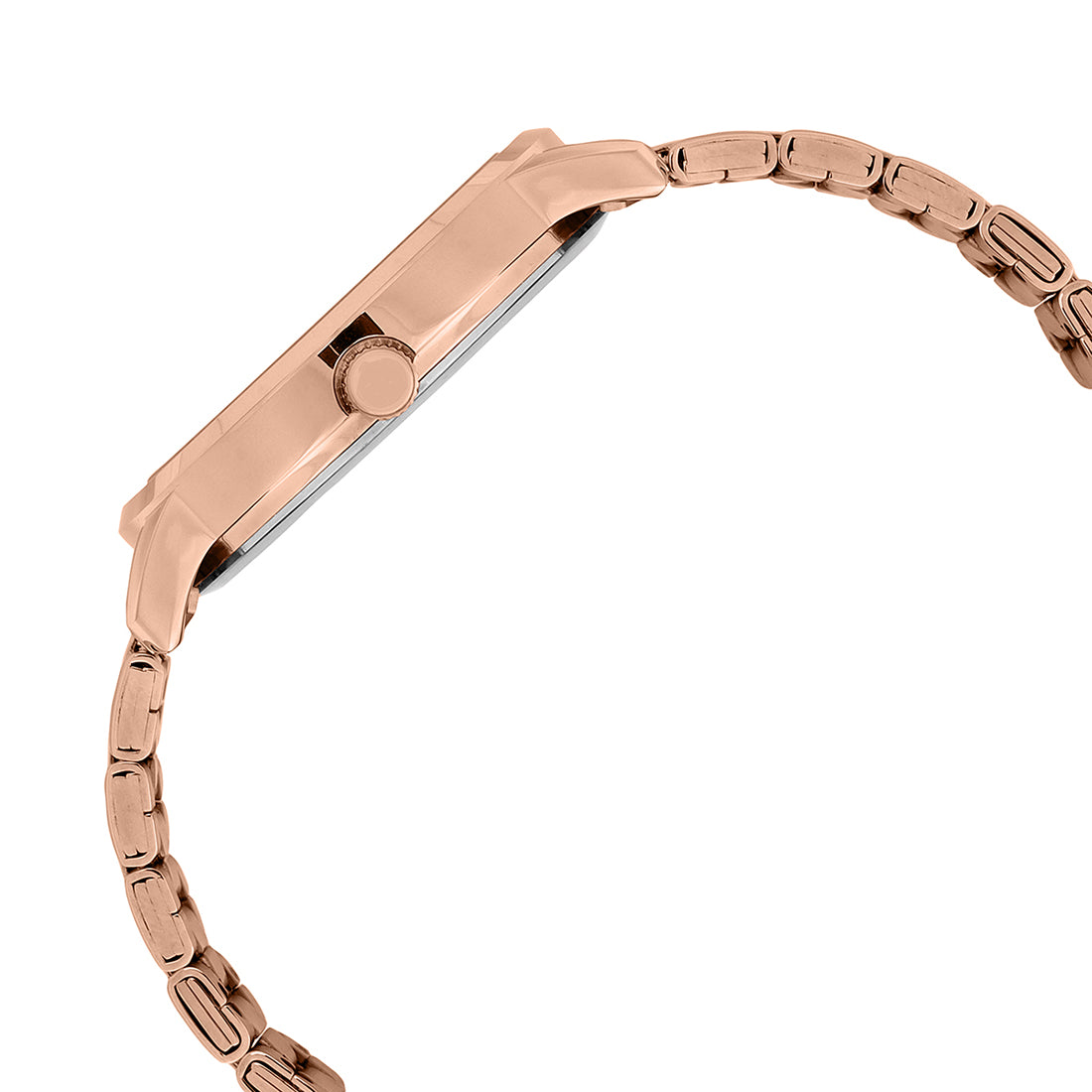 Casio Analog Black Dial Rose Gold Stainless Steel Strap Women's Watch LTP-SN6KR-1A - view 4
