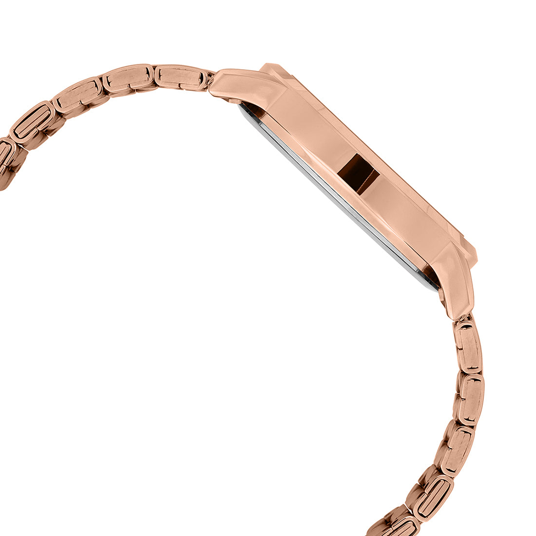 Casio Analog Black Dial Rose Gold Stainless Steel Strap Women's Watch LTP-SN6KR-1A - view 5
