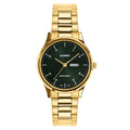 Casio Analog Green Dial Gold Stainless Steel Strap Women's Watch LTP-SN8YG-3B - view 1