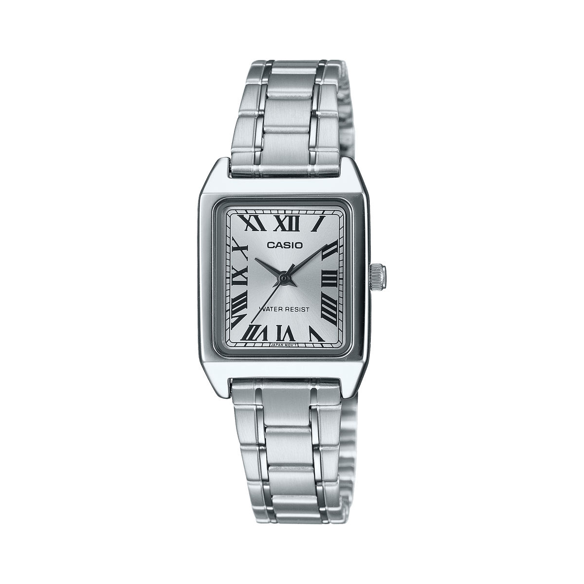 Casio Standard Silver Dial Silver Stainless Steel Strap Women's Watch LTP-V007D-7B - view 1