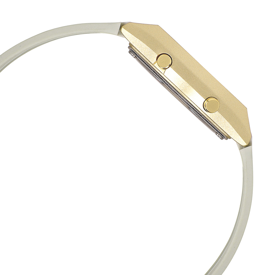 Casio Digital Cream Digital Dial Cream Resin Strap Women's Watch LW-204-9A - view 7