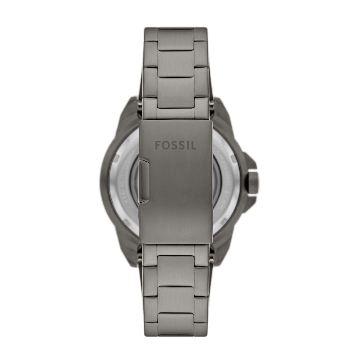 Fossil Bronson Automatic Black Dial Smoke Stainless Steel Strap Men's Watch ME3218 - view 2