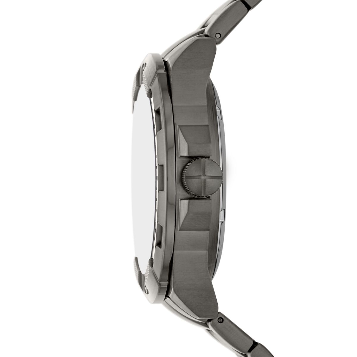 Fossil Bronson Automatic Black Dial Smoke Stainless Steel Strap Men's Watch ME3218 - view 3