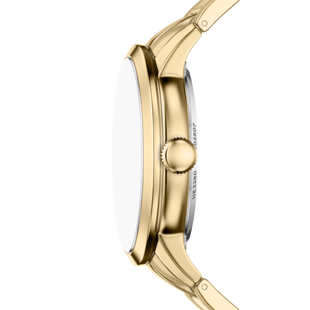 Fossil Townsman Automatic Gold-Tone Skeleton Dial Gold-Tone Stainless Steel Strap Men's Watch ME3280 - view 3