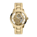 Fossil Townsman Automatic Gold-Tone Skeleton Dial Gold-Tone Stainless Steel Strap Men's Watch ME3280 - view 1