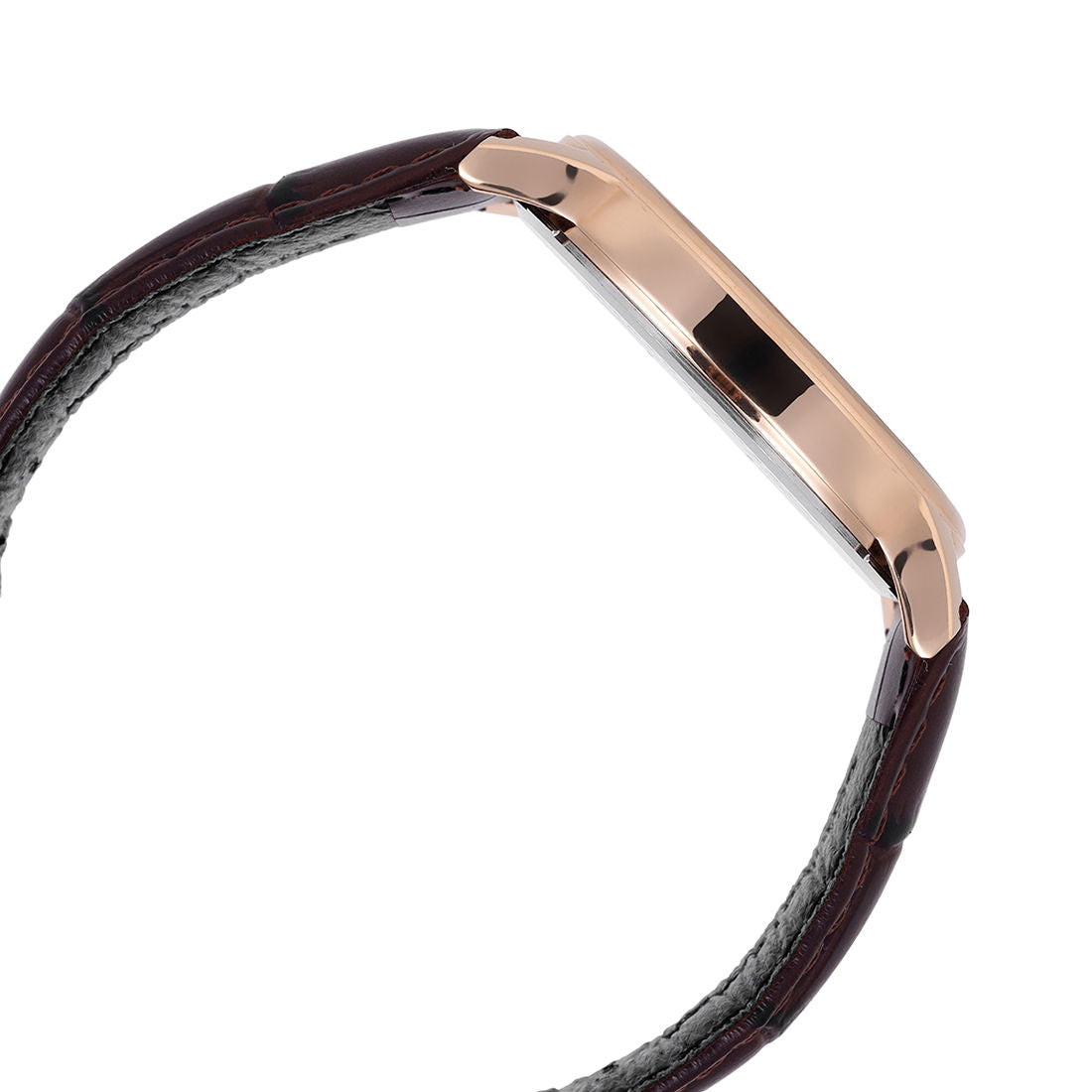 Casio Analog Black Dial Brown Leather Strap Men's Watch MTP-SN3KRL-1A - view 5