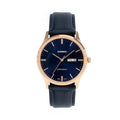 Casio Analog Blue Dial Blue Leather Strap Men's Watch MTP-SN8YRL-2B - view 1