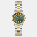 Guess Fawn Green Dial Two-Tone Stainless Steel Strap Kids' Watch GW0686L2 - view 1
