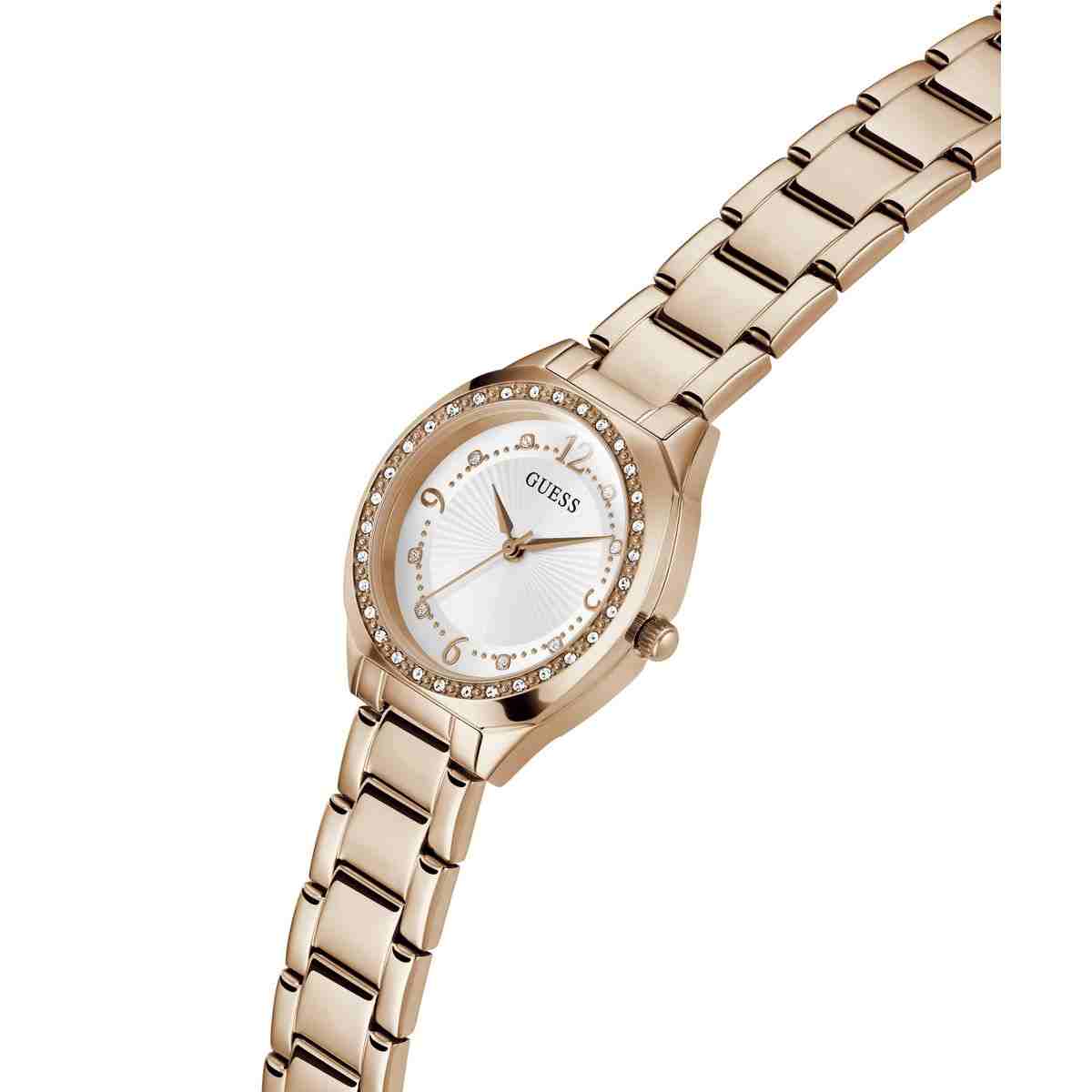 Guess Charlotte White Dial Rose Gold-Tone Stainless Steel Women's Watch GW0767L3 - view 4