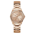 Guess Ritzy Rose Gold Dial Rose Gold-Tone Stainless Steel Strap Women's Watch GW0685L3 - view 1