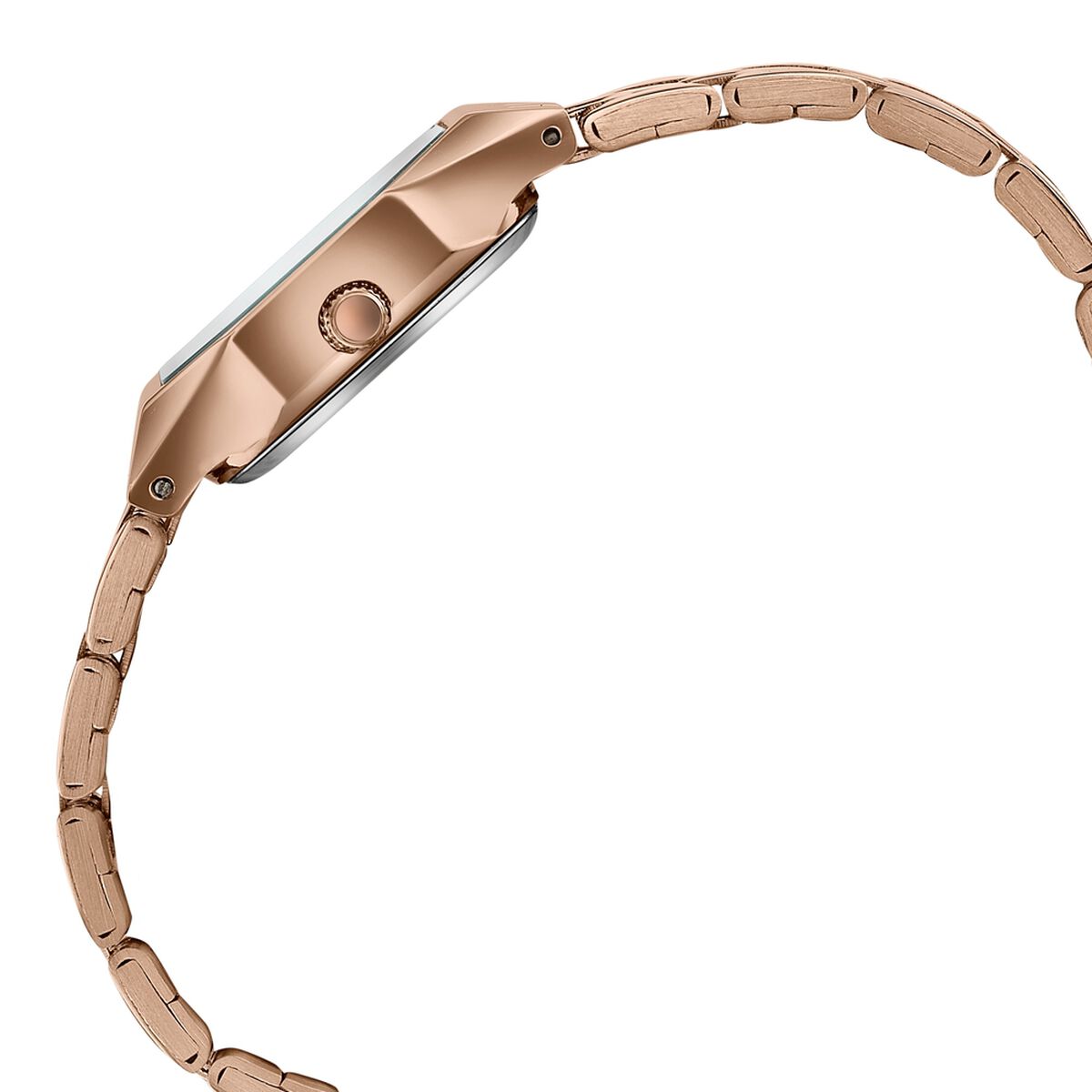Sonata Poze Pink Dial Rose Gold Metal Strap Women's Watch SP80164WM01W - view 6