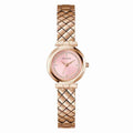 Guess Mini Rumour Pink Dial Rose Gold-Tone Stainless Steel Strap Women's Watch GW0839L3 - view 1