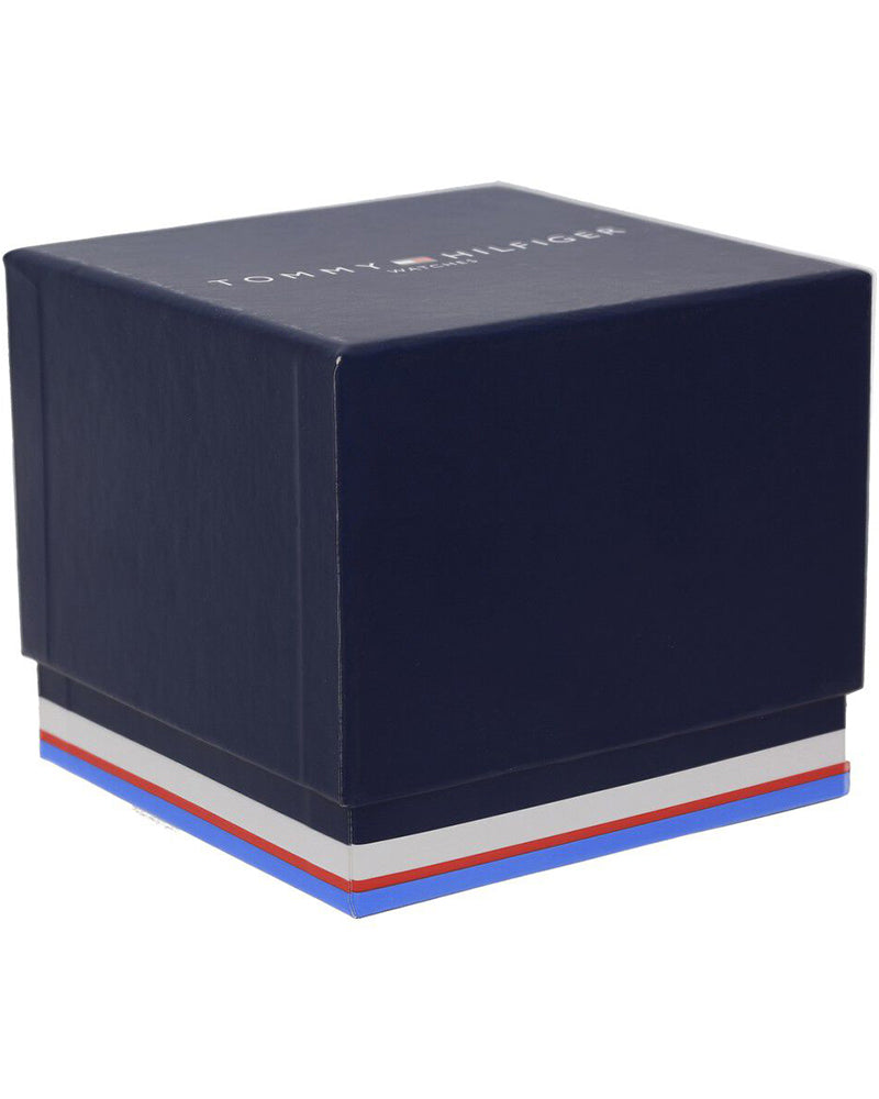 Tommy Hilfiger Apollo Blue Dial Blue Leather Strap Men's Multifunction Watch TH1710558W - view 4